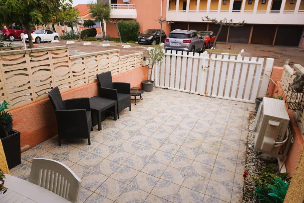 L'Azur 4 Pers Clim Parking Acces Plage Direct Ле-Баркарес Екстер'єр фото